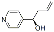 4-Pyridinemethanol,alpha-2-propenyl-,(alphaR)-(9CI) Struktur