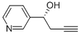 3-Pyridinemethanol,alpha-2-propynyl-,(alphaR)-(9CI) Struktur