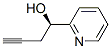 2-Pyridinemethanol,alpha-2-propynyl-,(alphaR)-(9CI) Struktur