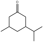 Cyclohexanone, 3-methyl-5-(1-methylethyl)- (9CI) Struktur