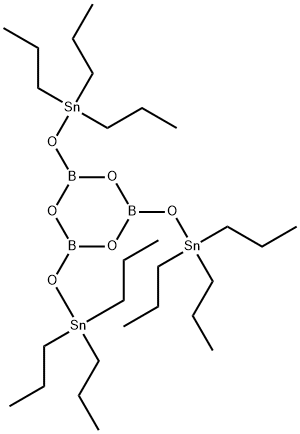 Boroxin,  tris[(tripropylstannyl)oxy]-  (9CI) Struktur