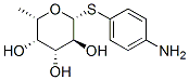 4-Aminophenyl-B-L-thiofucopyranoside Struktur