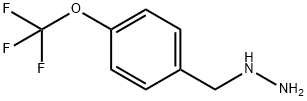 4-TRIFLUOROMETHOXY-BENZYL-HYDRAZINE Struktur