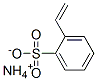 ammonium vinylbenzenesulphonate Struktur