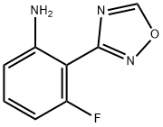 3-FLUORO-2-(1,2,4-OXADIAZOL-3-YL)ANILINE Struktur