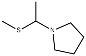 Pyrrolidine, 1-[1-(methylthio)ethyl]- (9CI) Struktur