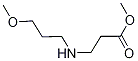 Methyl 3-[(3-methoxypropyl)amino]propanoate Struktur