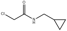 2-chloro-N-(cyclopropylmethyl)acetamide Struktur