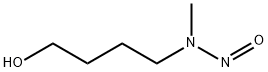 N-METHYL-N-(4-HYDROXYBUTYL)NITROSAMINE Struktur