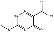 1,2,4-Triazine-6-carboxylic acid, 2,5-dihydro-3-(Methylthio)-5-oxo