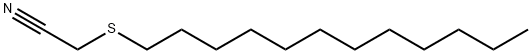 DODECYLTHIOACETONITRILE Struktur