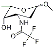 Methyl N-Trifluoroacetyldaunosaminide Struktur