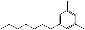 DIMETHYLHEPTYLBENZENE Struktur