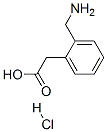 2-(アミノメチル)ベンゼン酢酸?塩酸塩 化學(xué)構(gòu)造式