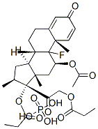 betamethasone acetate phosphate Struktur