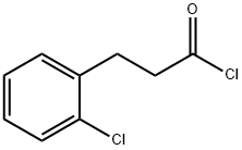 Benzenepropanoyl chloride, 2-chloro- Struktur