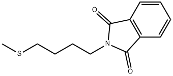 N-(4-methylsulfanyl-butyl)phthalimide Struktur