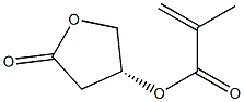 2-Propenoicacid,2-methyl-,(3R)-tetrahydro-5-oxo-3-furanylester(9CI) Struktur