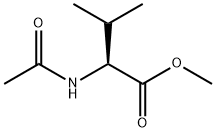 rac-(S*)-2-(Acetylamino)-3-methylbutanoic acid methyl ester Struktur