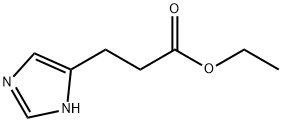 3-(1H-IMIDAZOL-4-YL)-PROPIONIC ACID ETHYL ESTER Struktur