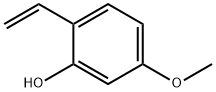 Phenol, 2-ethenyl-5-methoxy- (9CI) Struktur