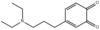 3,5-Cyclohexadiene-1,2-dione, 4-[3-(diethylamino)propyl]- (9CI) Struktur