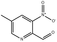 5-METHYL-3-NITROPYRIDINE-2-CARBALDEHYDE Struktur