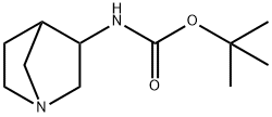 Carbamic acid, 1-azabicyclo[2.2.1]hept-3-yl-, 1,1-dimethylethyl ester (9CI) Struktur