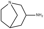 1-Azabicyclo[3.2.1]octan-3-amine(9CI) Struktur