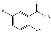 2,5-dihydroxybenzamide           Struktur