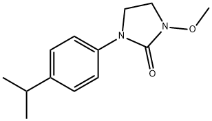 1-Methoxy-3-(4-isopropylphenyl)-2-imidazolidone Struktur