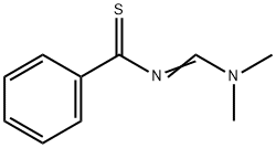 Benzenecarbothioamide, N-[(dimethylamino)methylene]- (9CI) Struktur