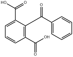 2-Benzoylisophthalic acid Struktur