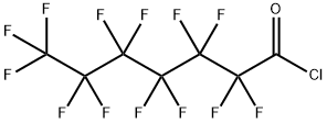 PERFLUOROHEPTANOYL CHLORIDE Struktur