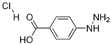 Benzoic acid, 4-hydrazino-, hydrochloride Struktur