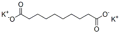 dipotassium sebacate Struktur