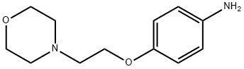 4-(2-MORPHOLIN-4-YLETHOXY)ANILINE Struktur