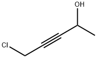 3-Pentyn-2-ol, 5-chloro- Struktur