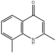 2,8-DIMETHYL-4-HYDROXYQUINOLINE Struktur