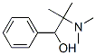 2-dimethylamino-2-methyl-1-phenyl-propan-1-ol Struktur