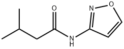 Butanamide, N-3-isoxazolyl-3-methyl- (9CI) Struktur