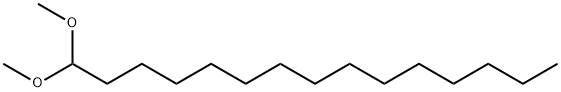 Pentadecanaldimethylacetal Struktur