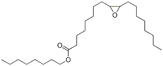 octyl 8-(3-octyloxiran-2-yl)octanoate Struktur