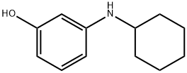 3-(N-Cyclohexylamino) phenol Struktur