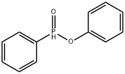 Phenylphosphinic acid phenyl ester Struktur