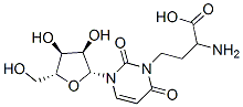 3-(3-amino-3-carboxypropyl)uridine Struktur