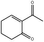 2-Acetyl-2-cyclohexen-1-one Struktur