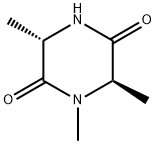 2,5-Piperazinedione,1,3,6-trimethyl-,trans-(9CI) Struktur