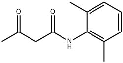 N-(2,6-dimethylphenyl)-3-oxobutanamide Struktur