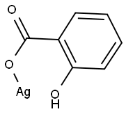 SILVER SALICYLATE Struktur